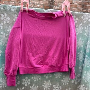 JoyLab Hot Pink Crewneck Sweatshirt